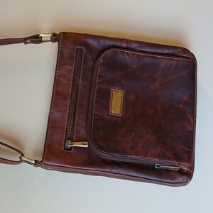 ✨️Patina Leather Crossbody Bag